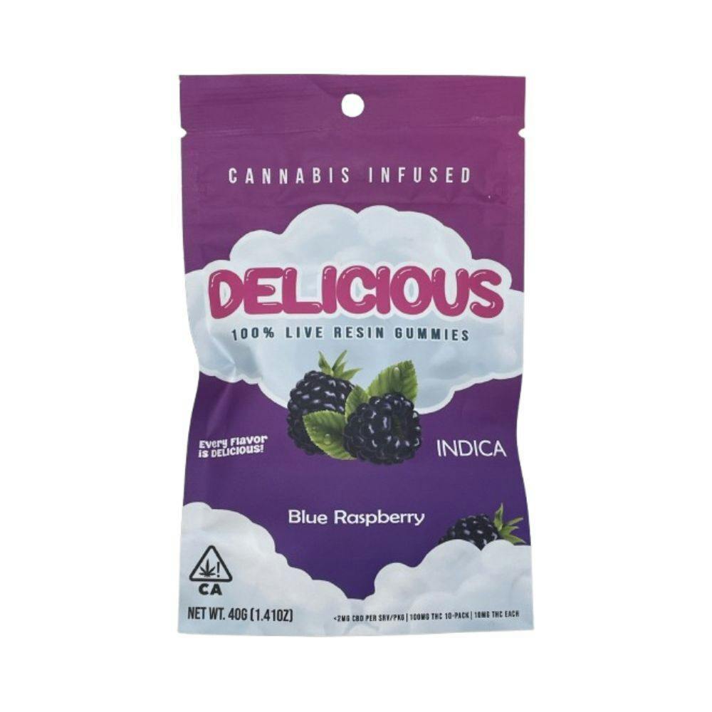 Delicious Blue Raspberry — Lr