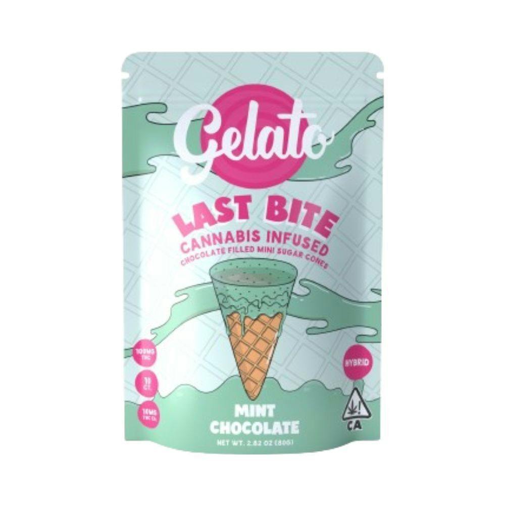 Gelato Last Bite: Mint Cones