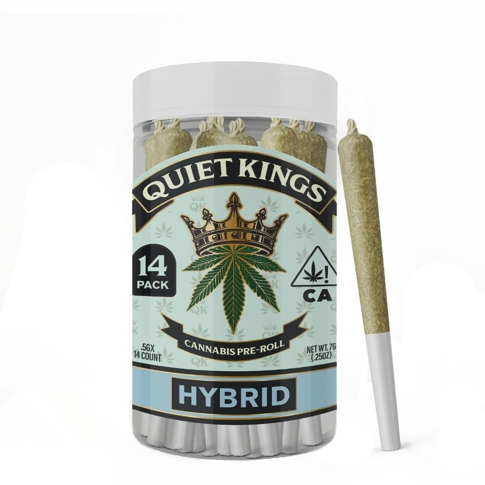 Quiet Kings Animal Sherbet (H) Preroll 14pk 7g