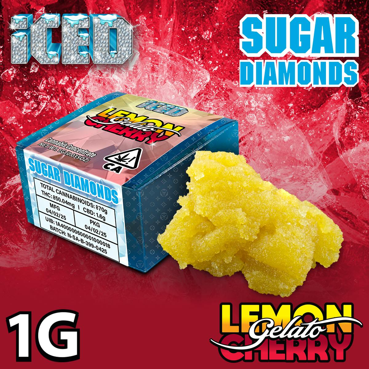 Iced Lemon Cherry: Gelato