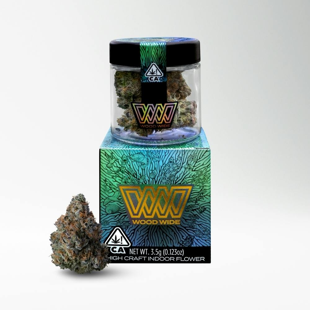 Wood Wide: Wood Wide Headbanger (S/H) Flower 3.5g