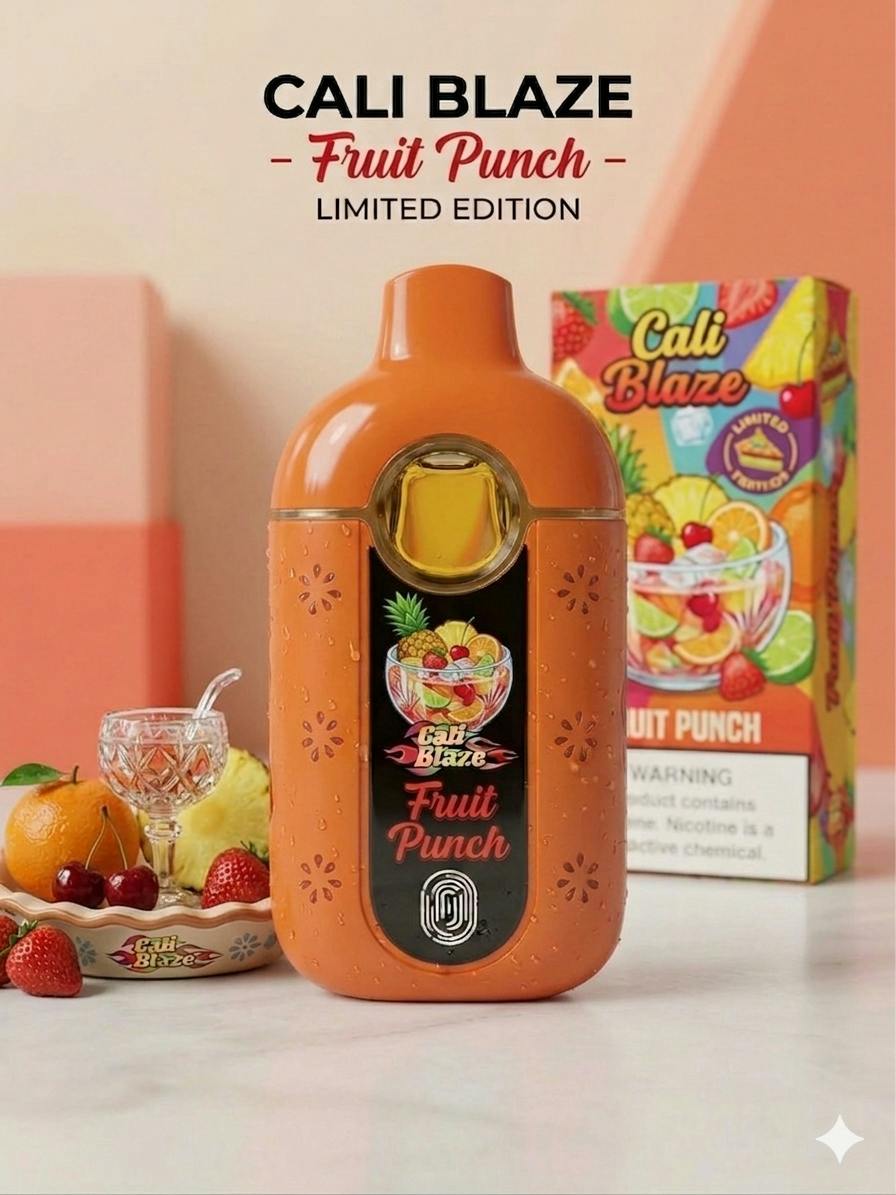 Cali-Blaze | Fruit Punch Live Resin & Liquid Diamonds Disposable