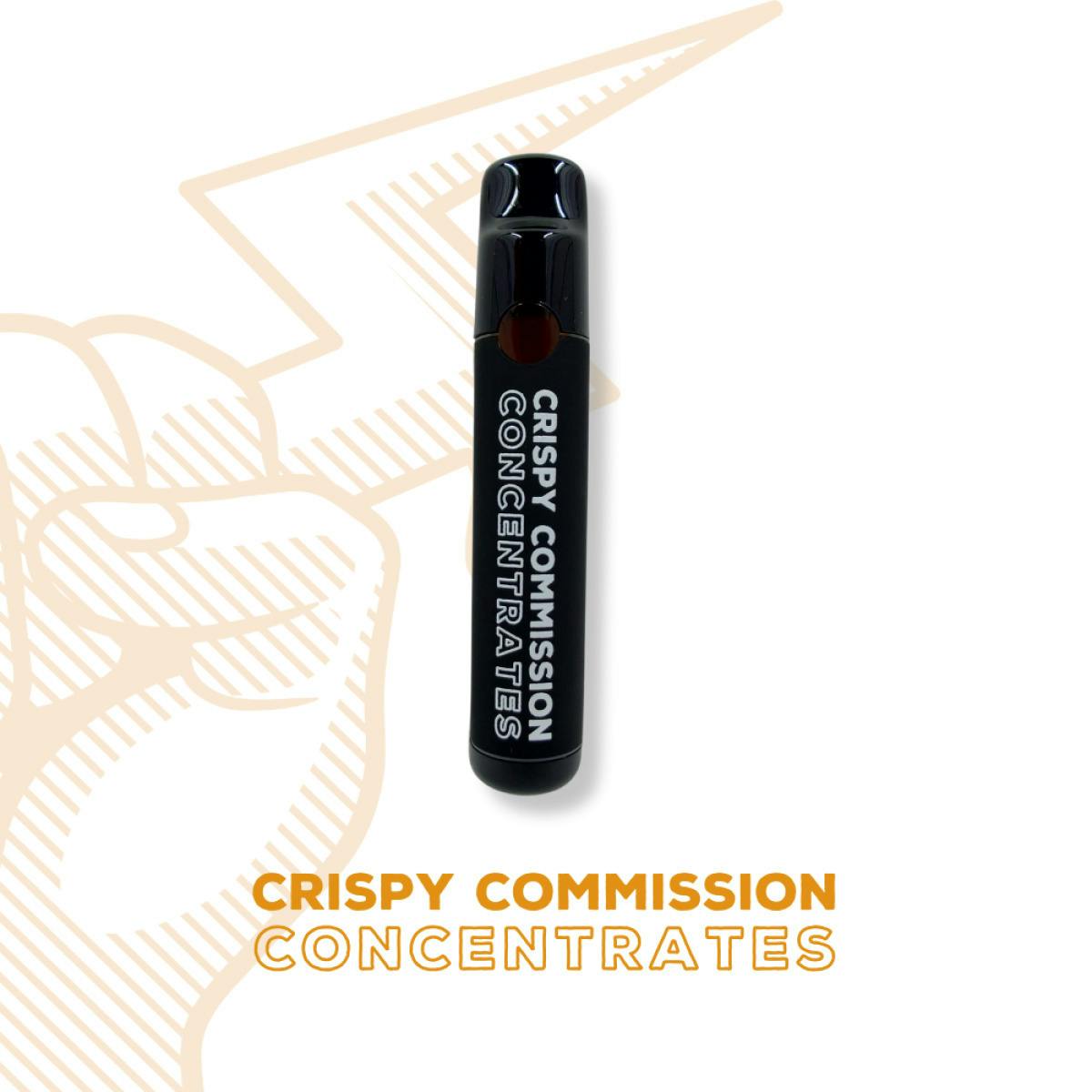 Crispy Commission | Angry Ginger Live Resin Disposable
