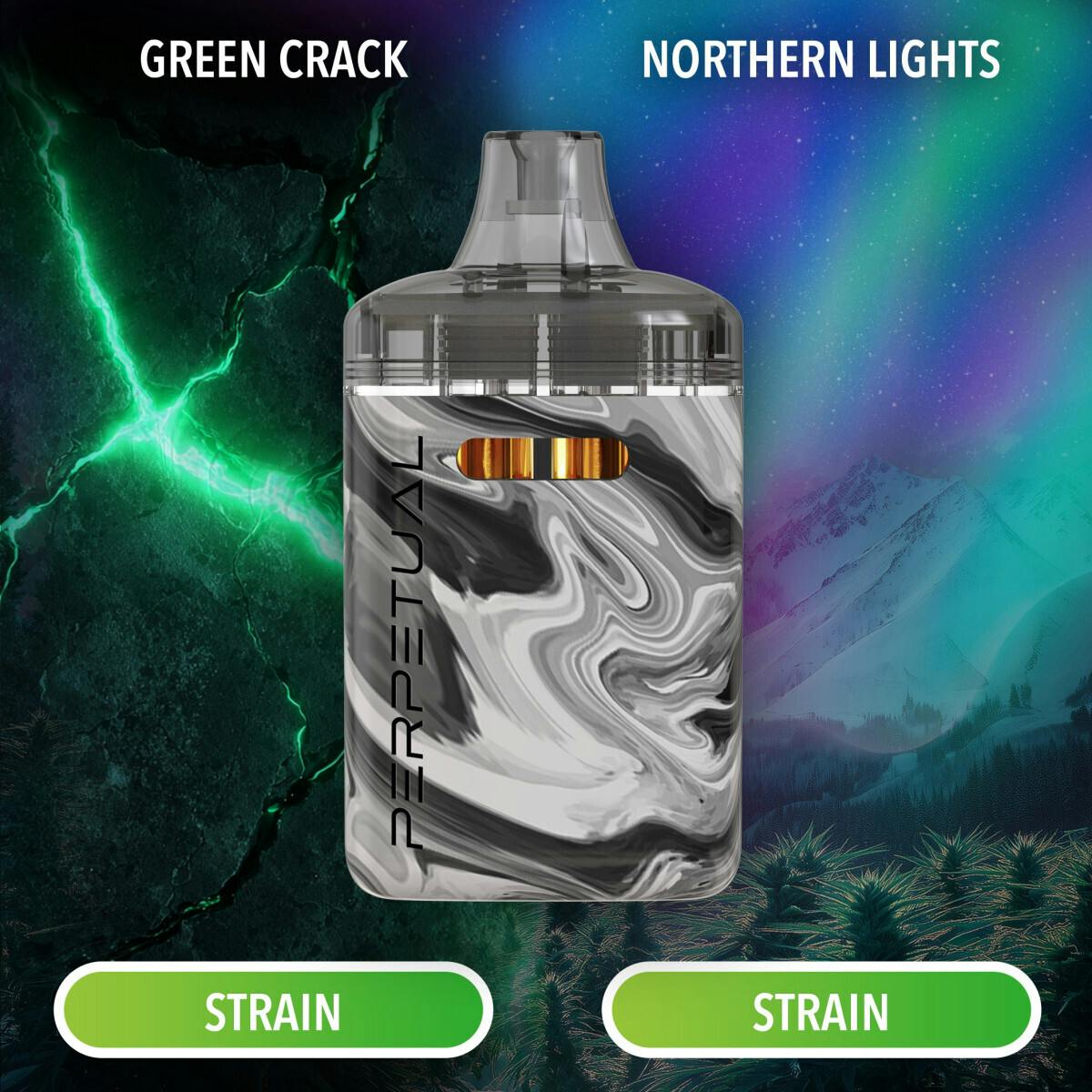 Perpetual | Green Crack x Northern Lights Dual Disposable