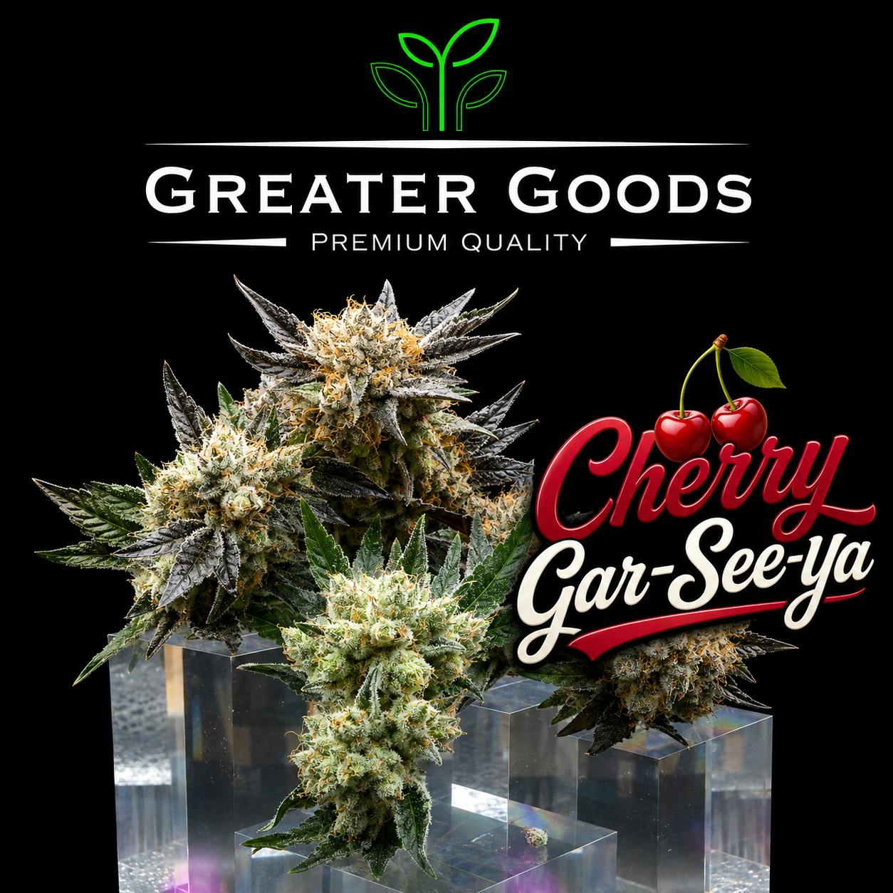 Greater Goods | Cherry Gar-See-Ya Flower