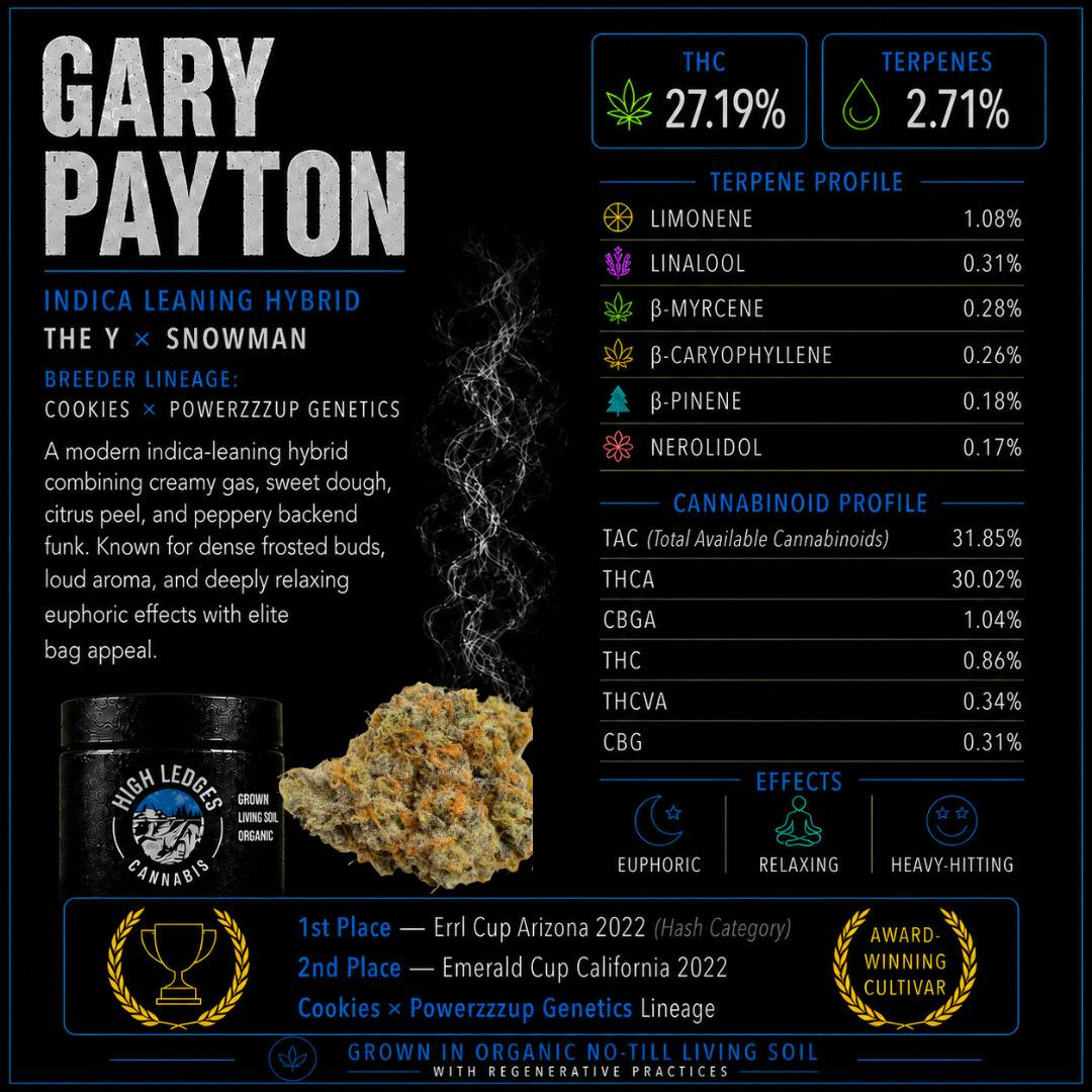 High Ledges Cannabis | Gary Payton Flower