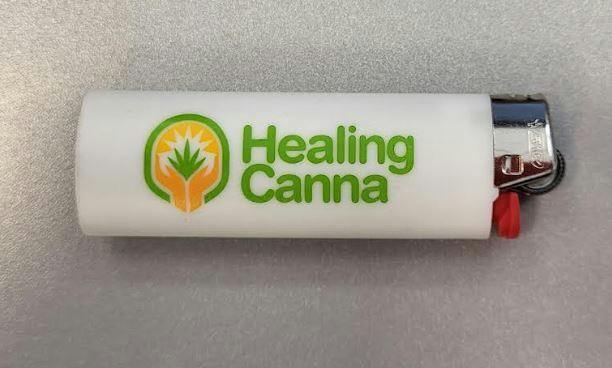 MED - Healing Canna Bic Lighter