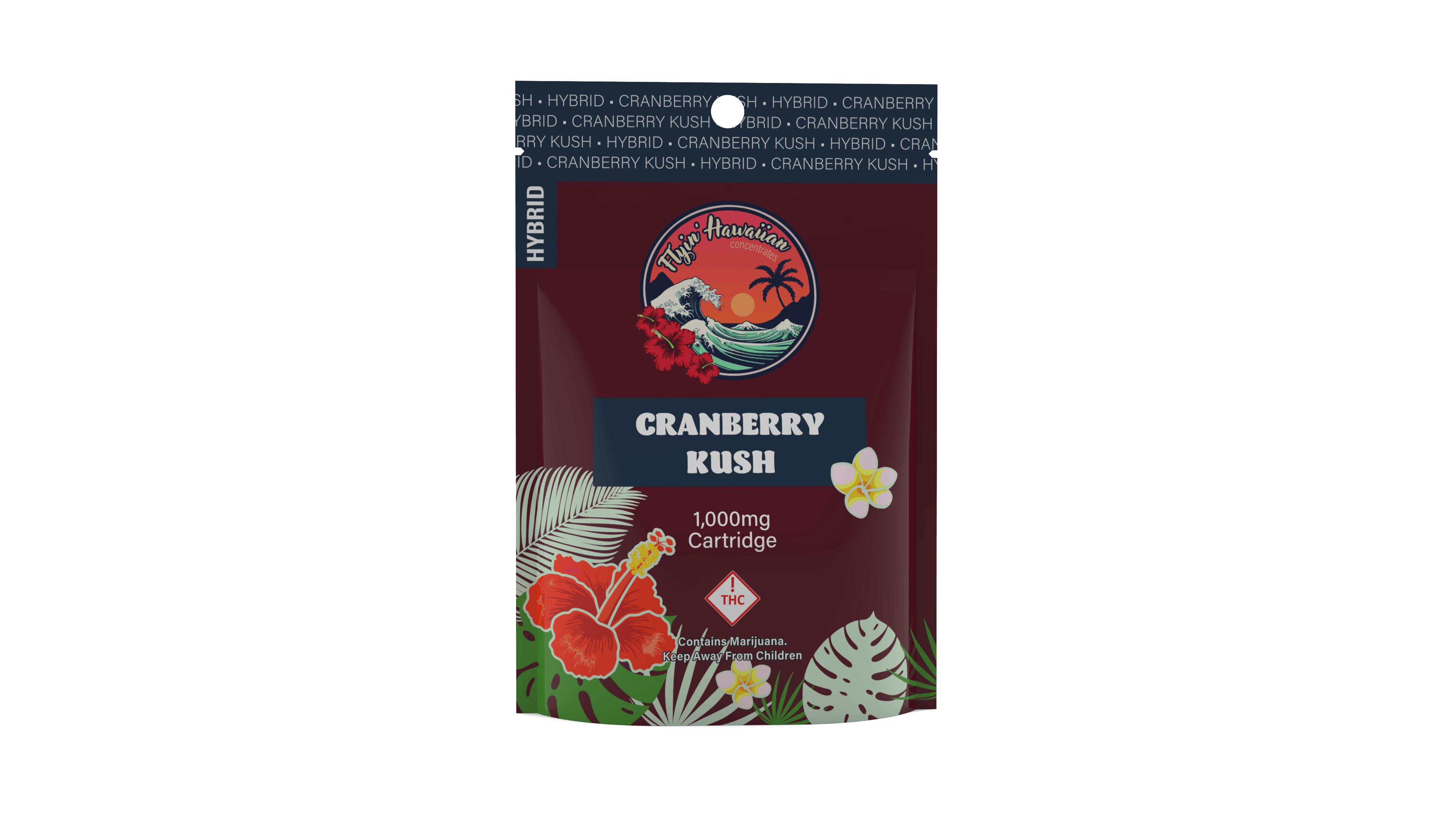 Cranberry Kush (H) - 1g Cartridge - Flyin' Hawaiian