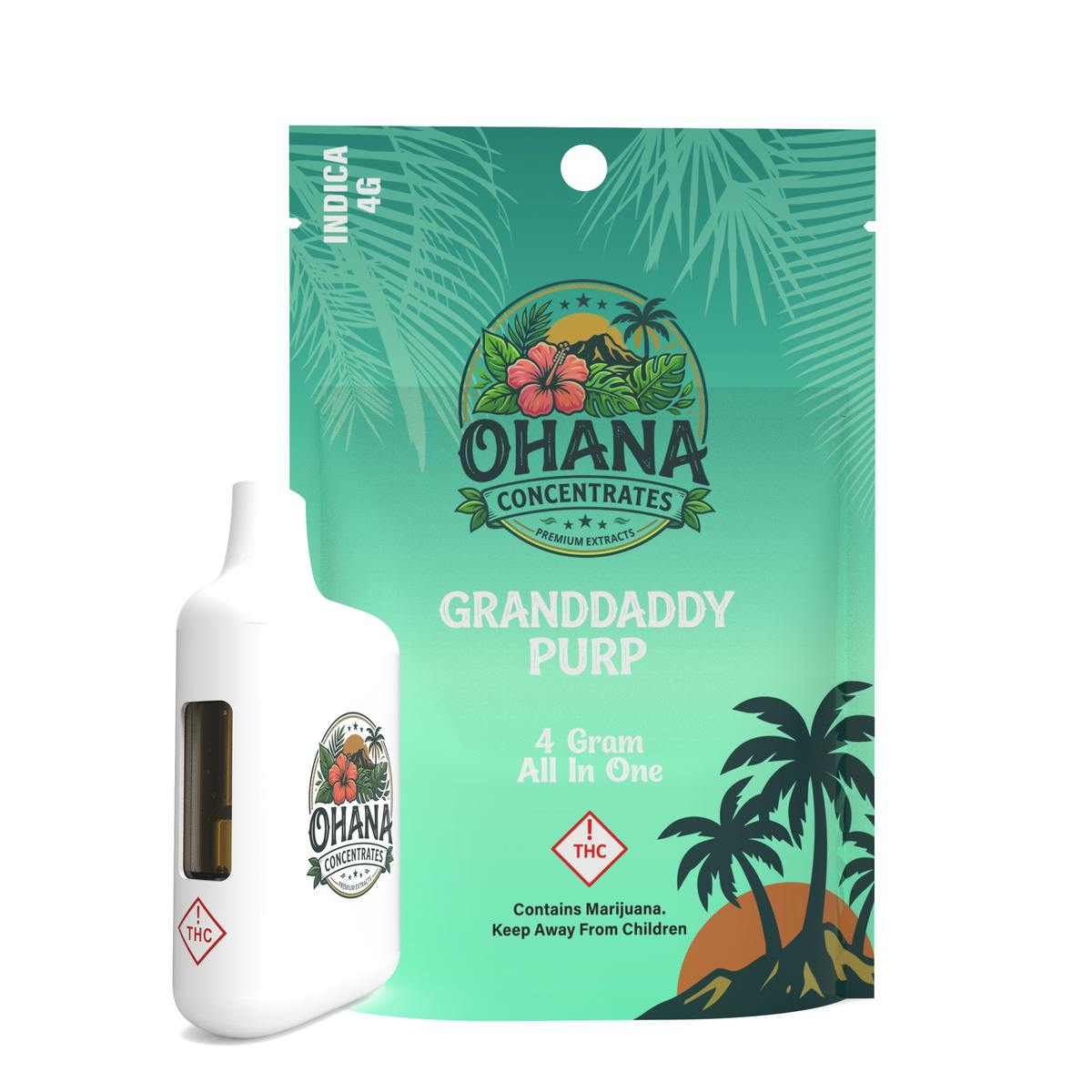 Granddaddy Purp (I) - 4g All-in-One - Ohana