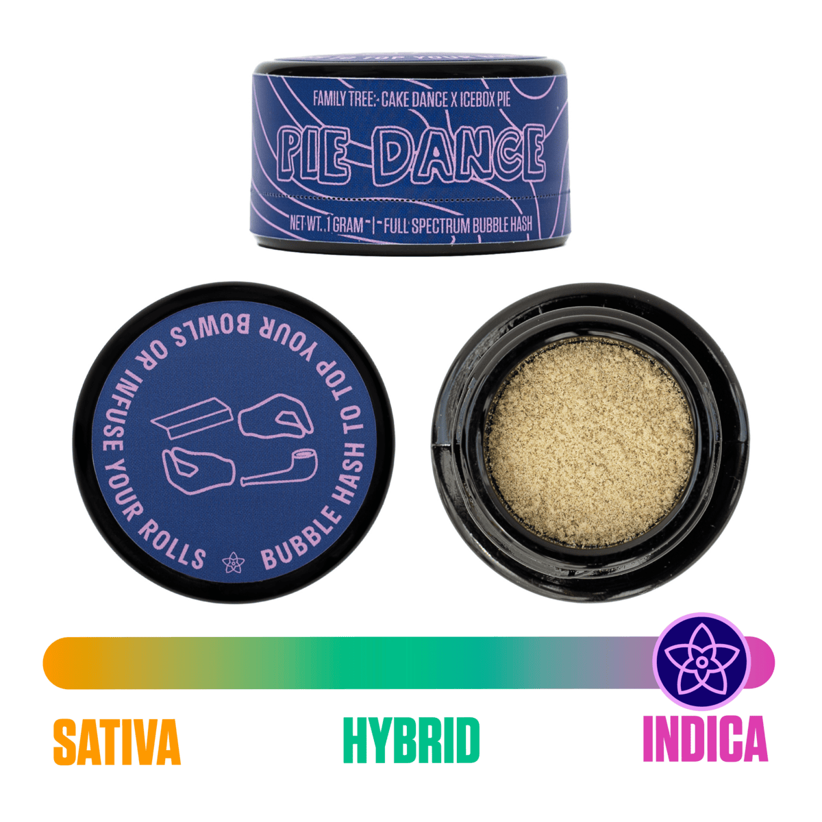Pie Dance (I) - 1g Bubble Hash - The Flower Collective