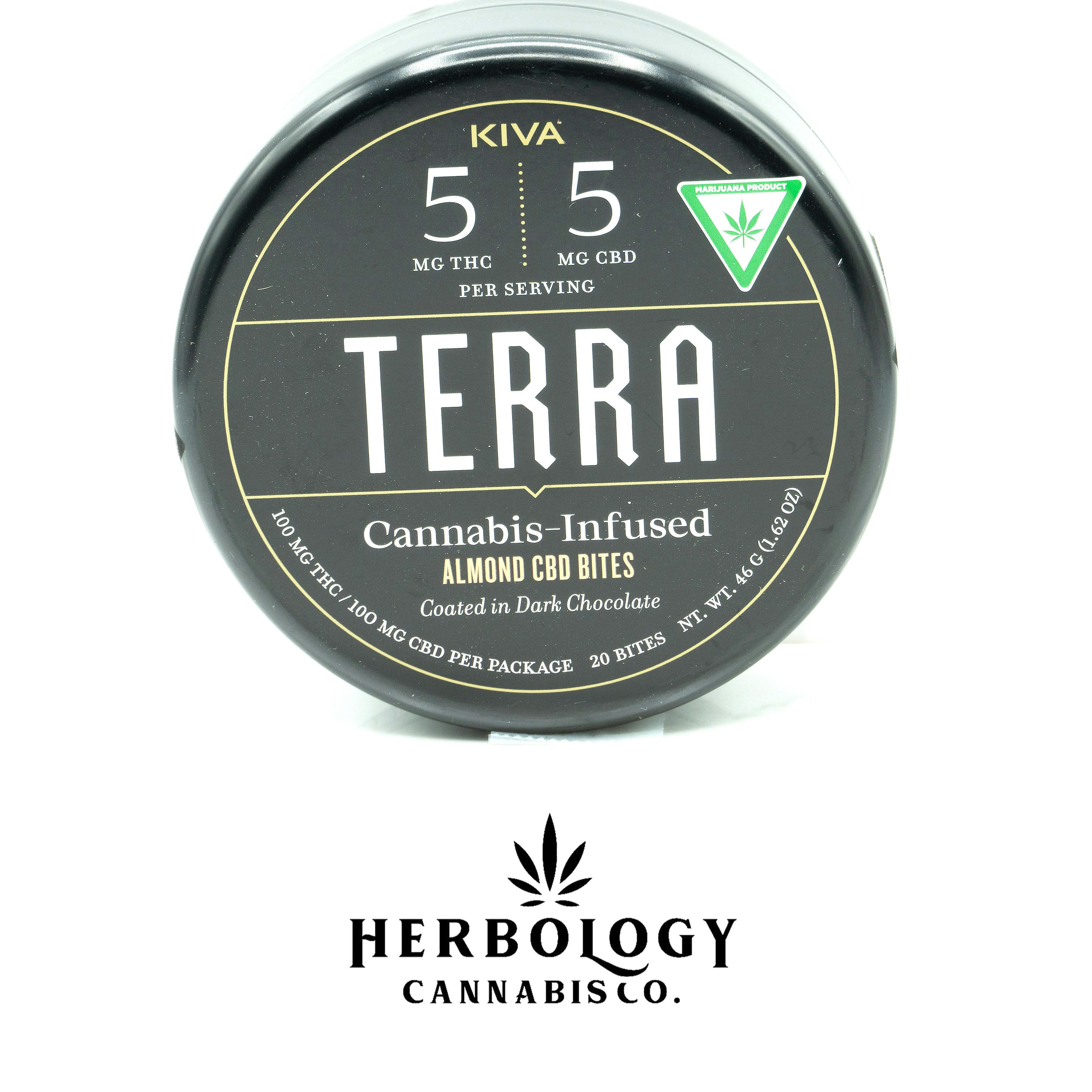 Terra | Bites | Almond | 100mg cannabis product