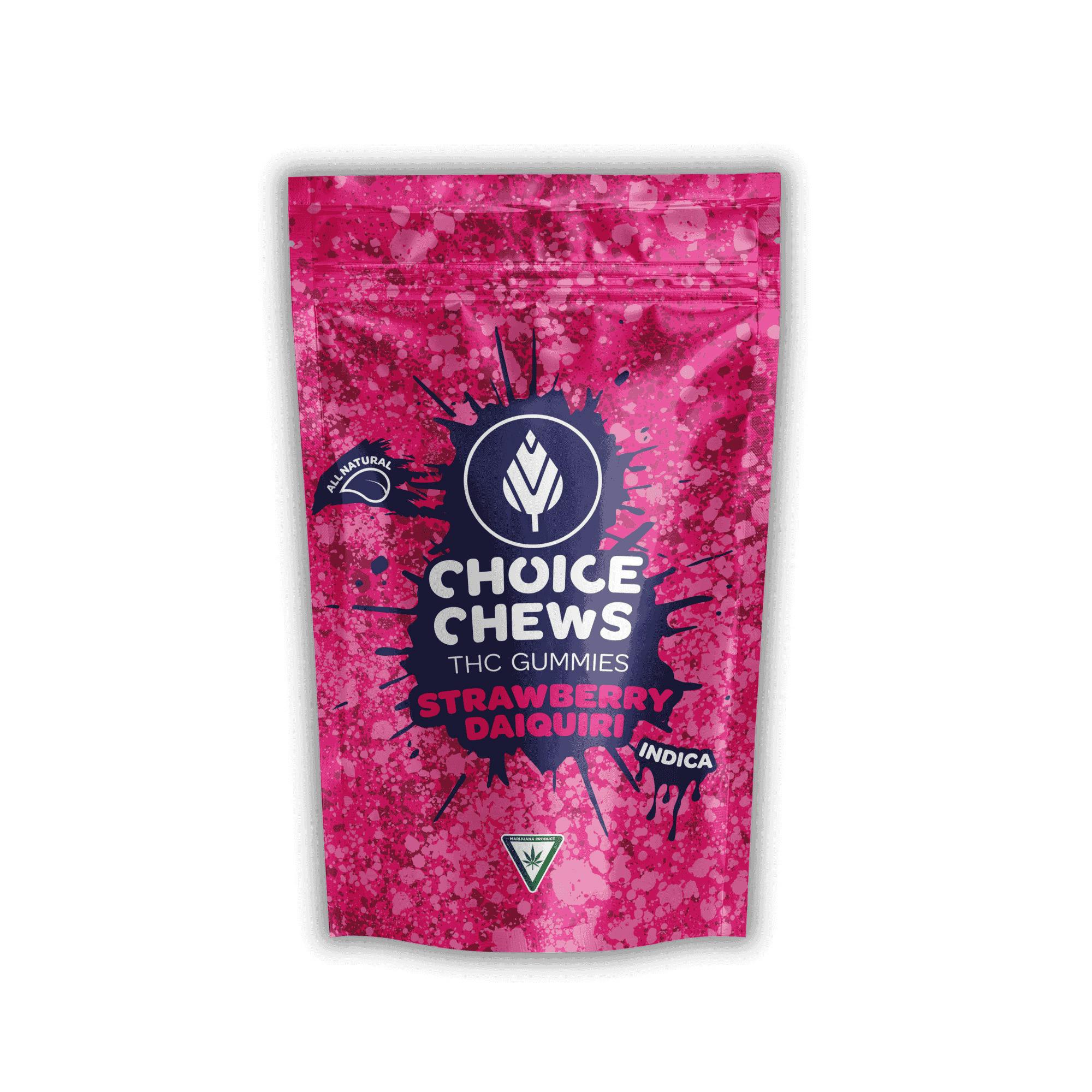 Choice Chews | Gummy | Strawberry Daiquiri | 200mg cannabis product
