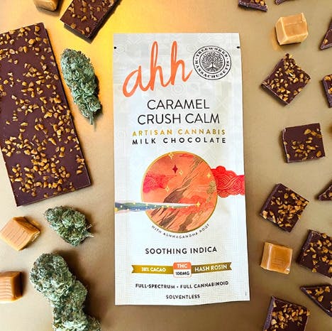 Caramel Crush Calm Chocolate Bar