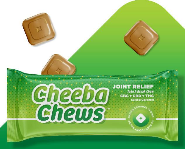 Cheeba Chew - Joint Relief Salted Caramel 2:1.2:1 (CBC:CBD:THC)