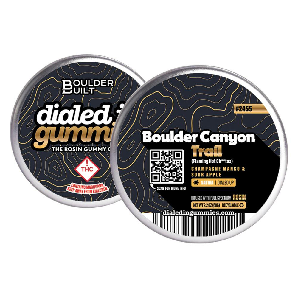 Dialed In - Rosin Gummies - Granny Honey Apple (S)
