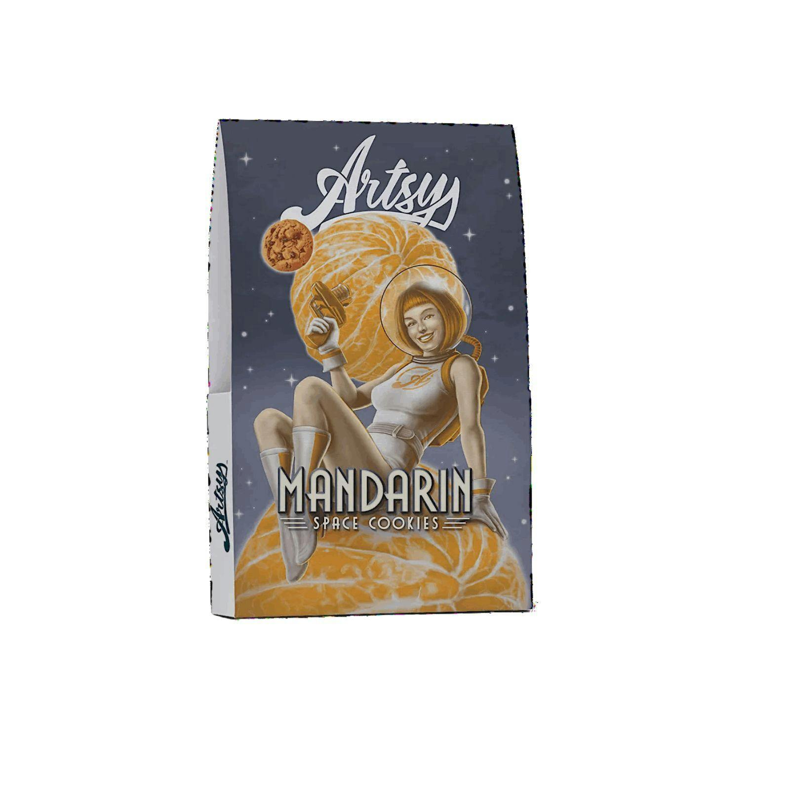 Artsy - Pre-Packed - Mandarin Space Cookies (I) 10g Quarter