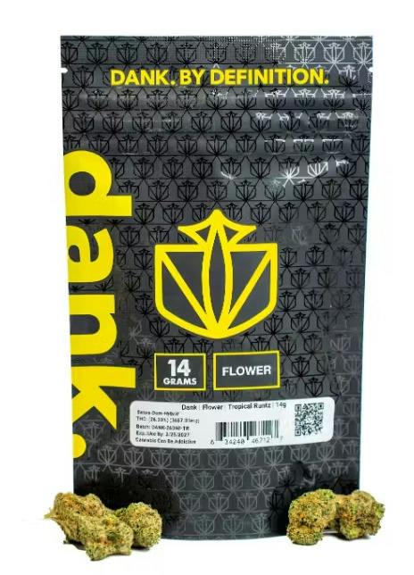 DANK | TROPICAL RUNTZ | FLOWER | 14G