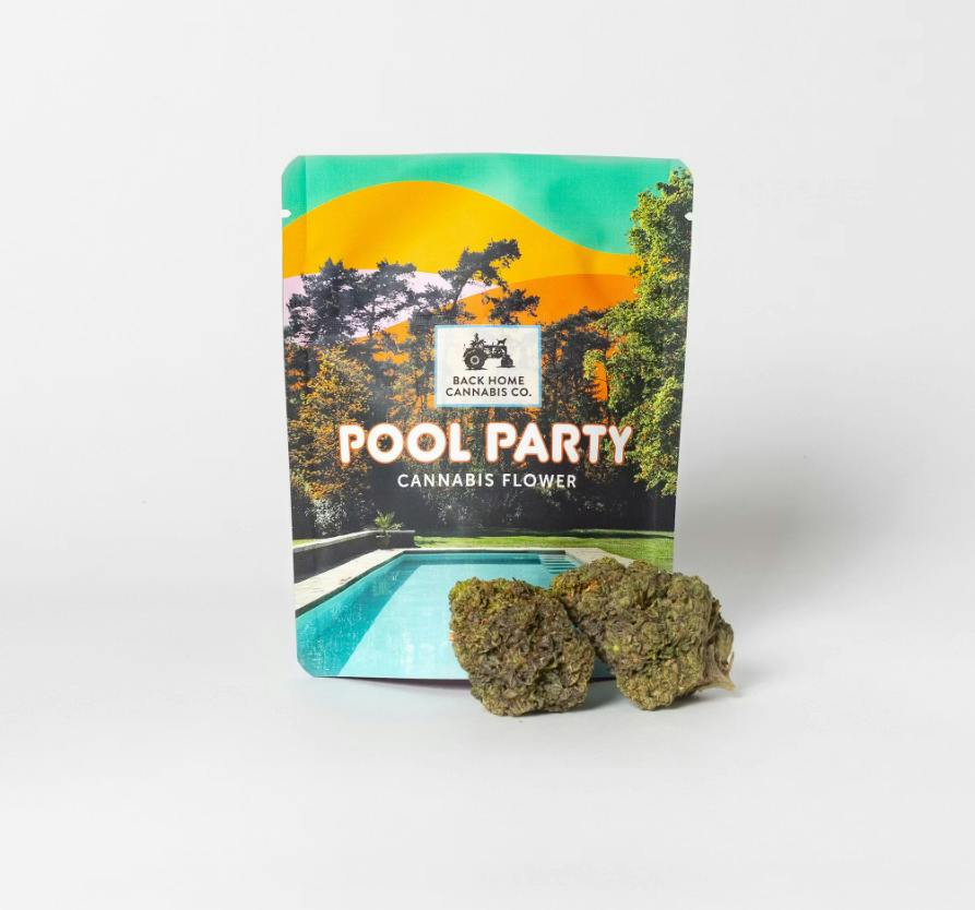BACK HOME CANNABIS | FLOWER | POOL PARTY (PINEAPPLE EXPRESS)
