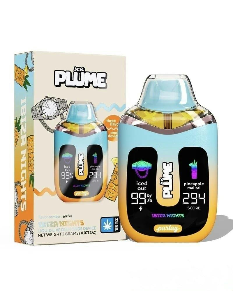 IBIZA NIGHTS (SATIVA) [ICED OUT X PINEAPPLE MAI TAI] | 2G DISPOSABLE