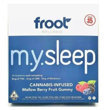 Froot - MySleep Gummy - 10 items