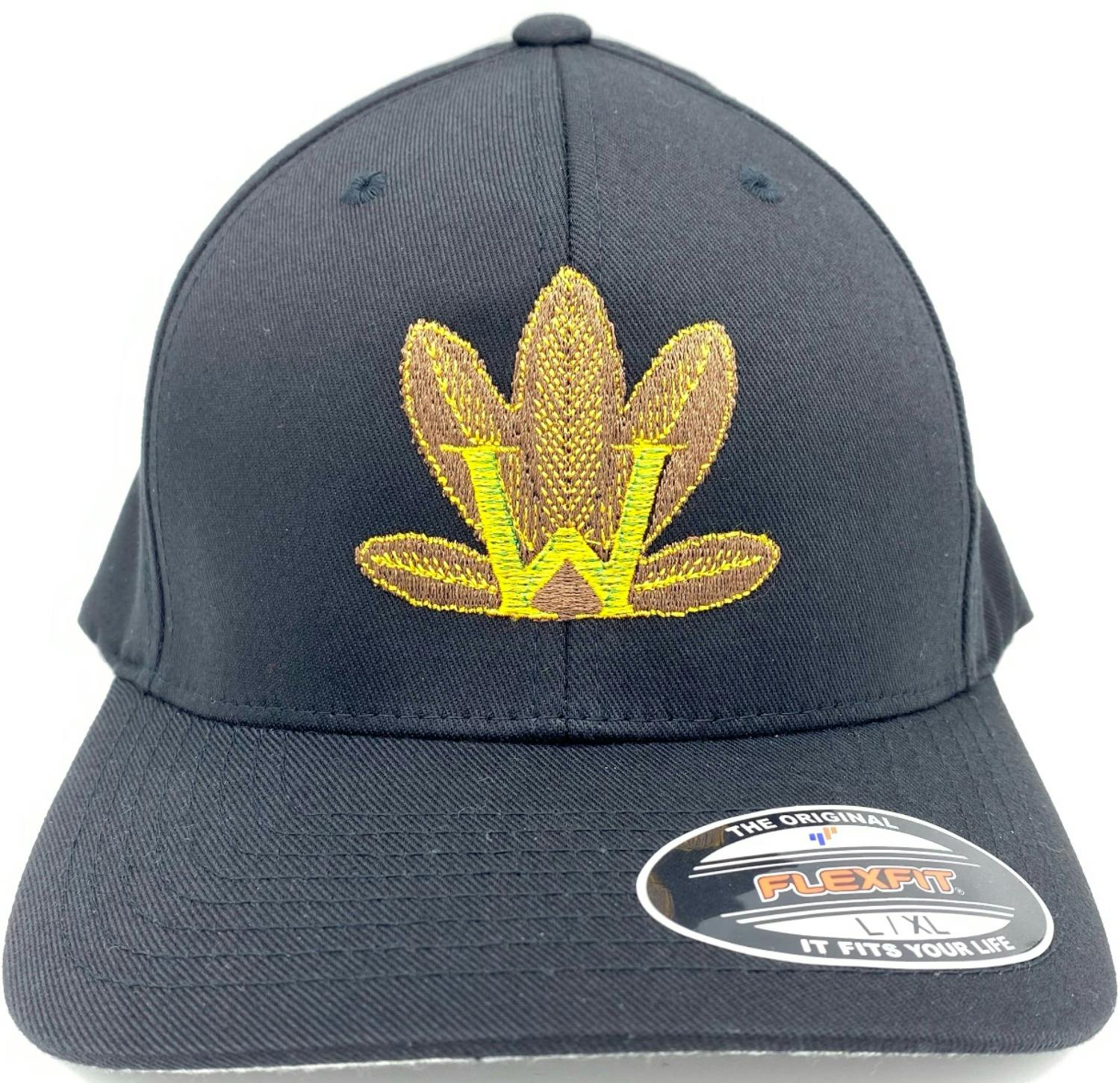 Hat - Logo - Black - Flexfit S/M