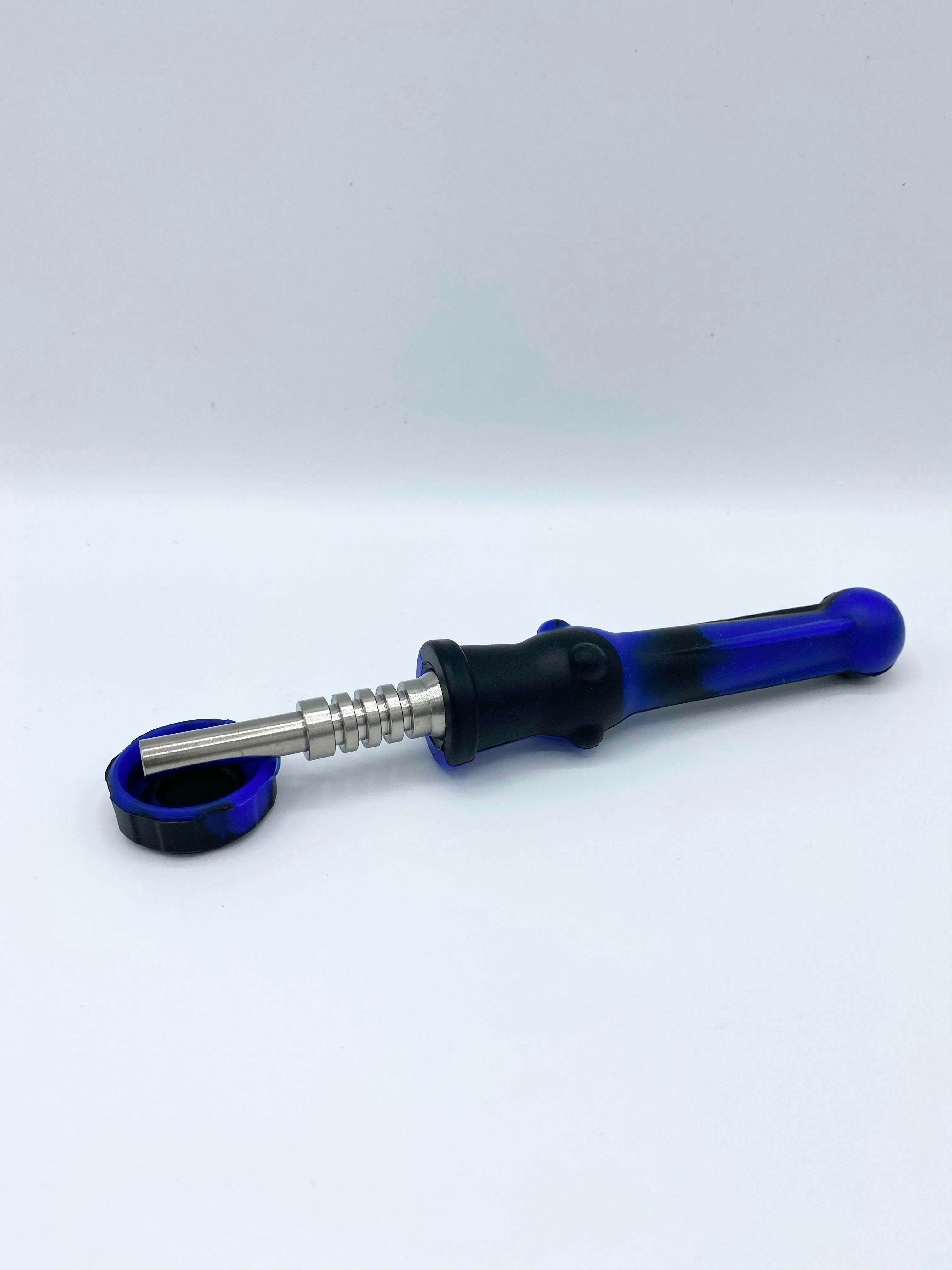 Silicone Honey Straw - 14mm Titanium Tip