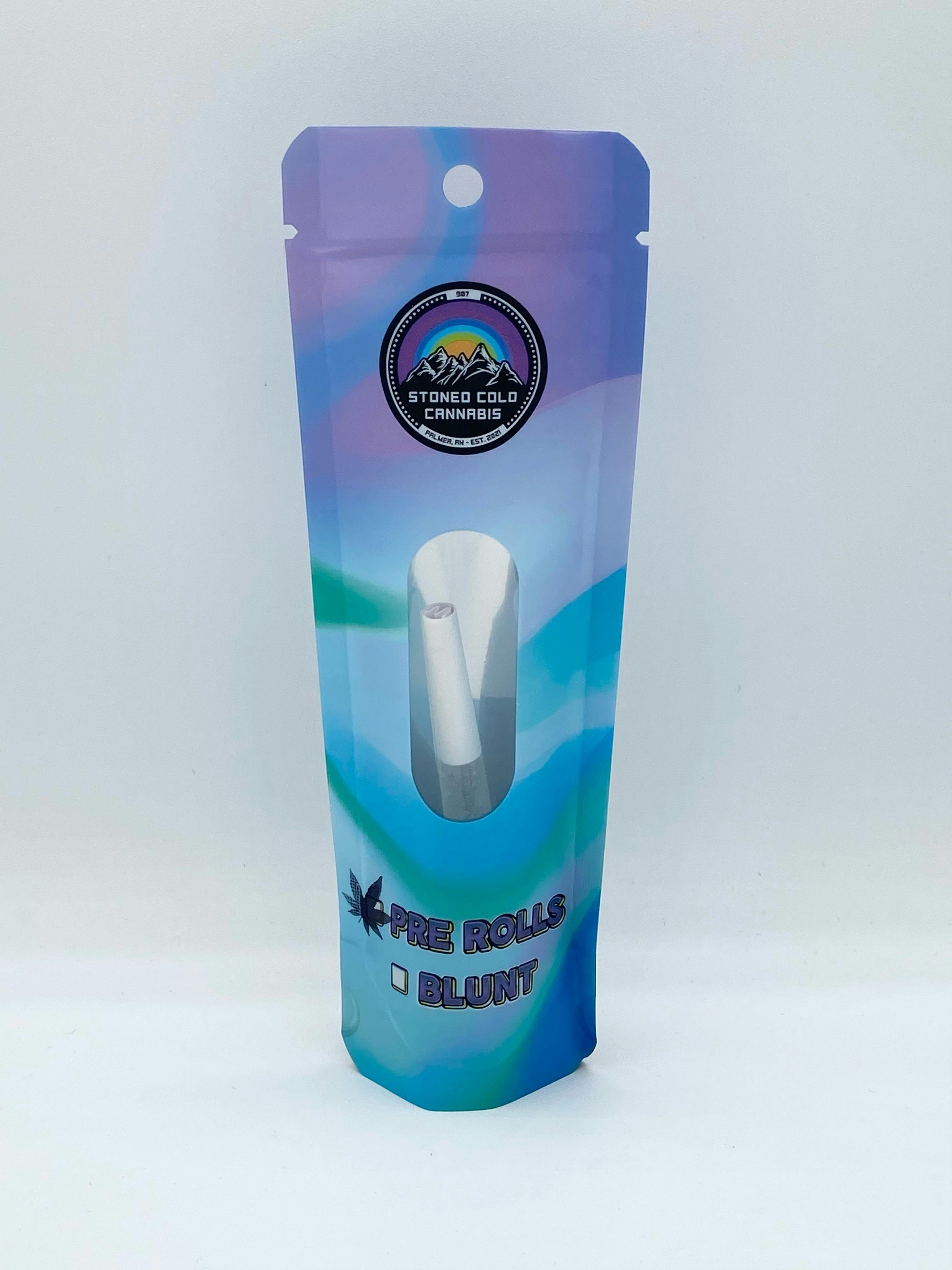 CO2 Infused .5g Pre roll Pressure Pie x Lemon Harambe - Stoned Cold cannabis product