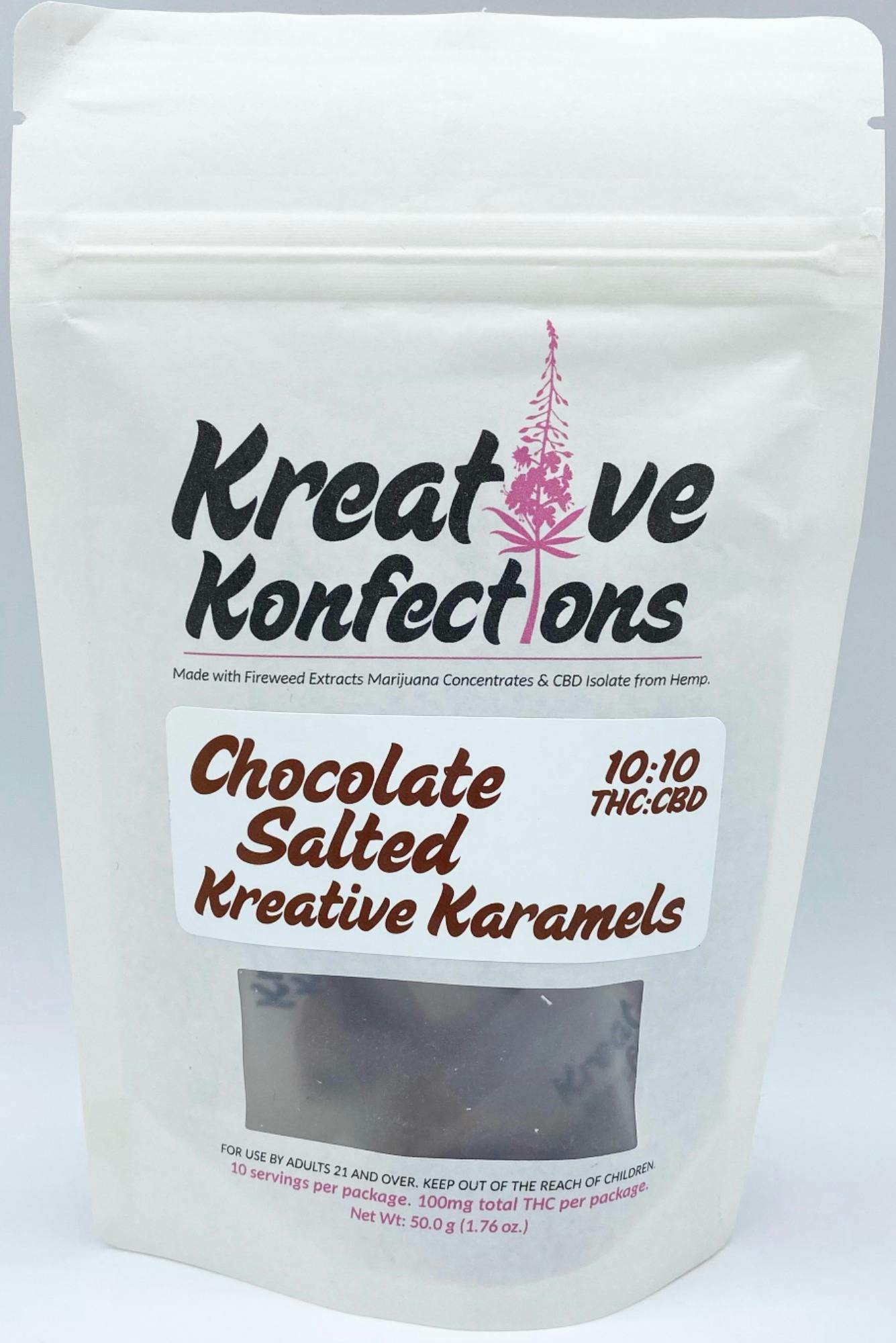 Karamels - Chocolate Salted - 100mg (I) cannabis product