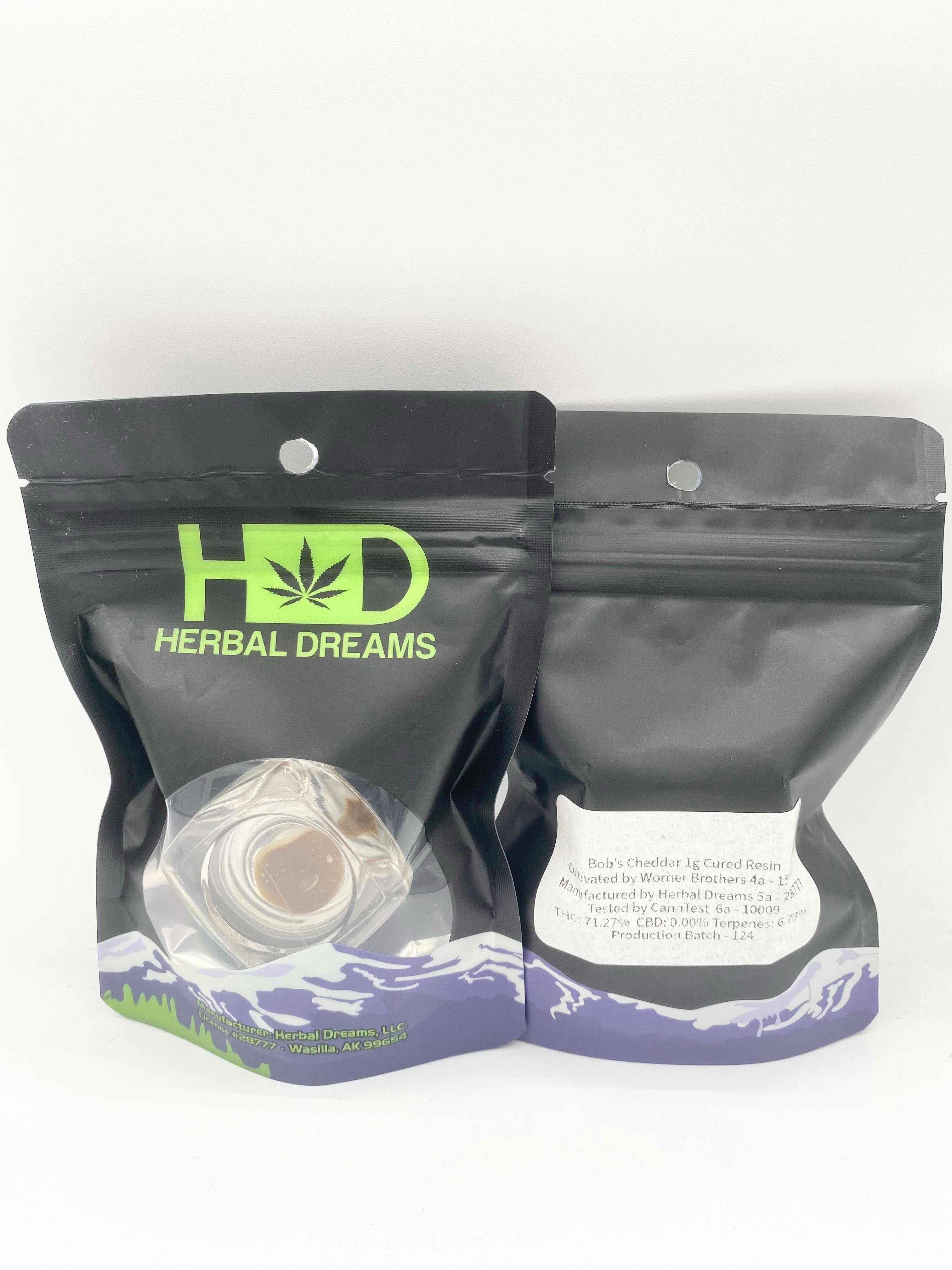 Bob's Cheddar 1g Cured Resin - Herbal Dreams