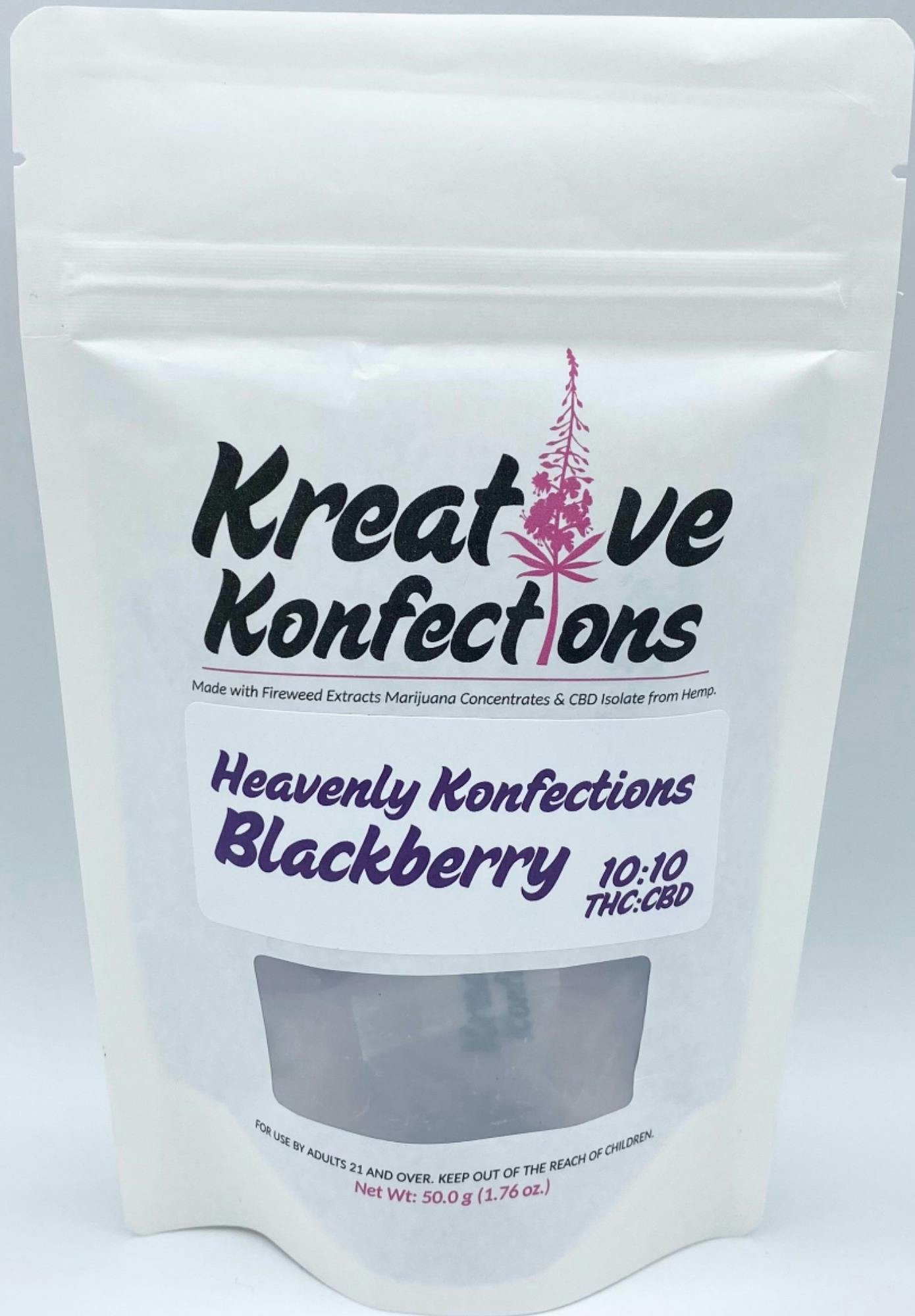 Heavenly - Blackberry - 100mg (H) cannabis product