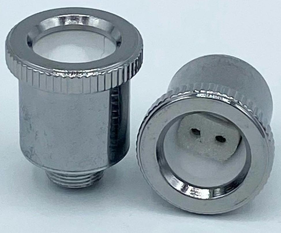 Lookah - B - Dual Hole Quartz Coil