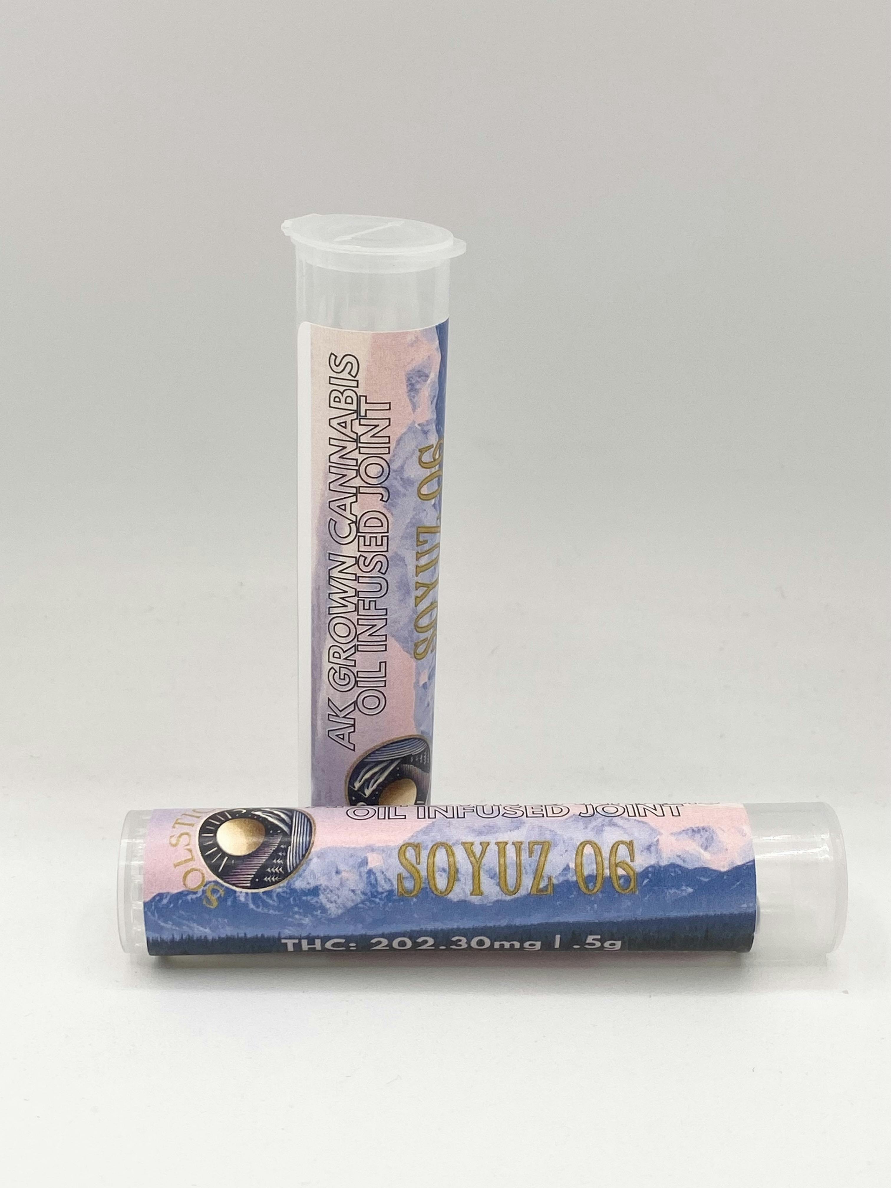 Soyuz Solstice .5g Infused Pre-roll cannabis product