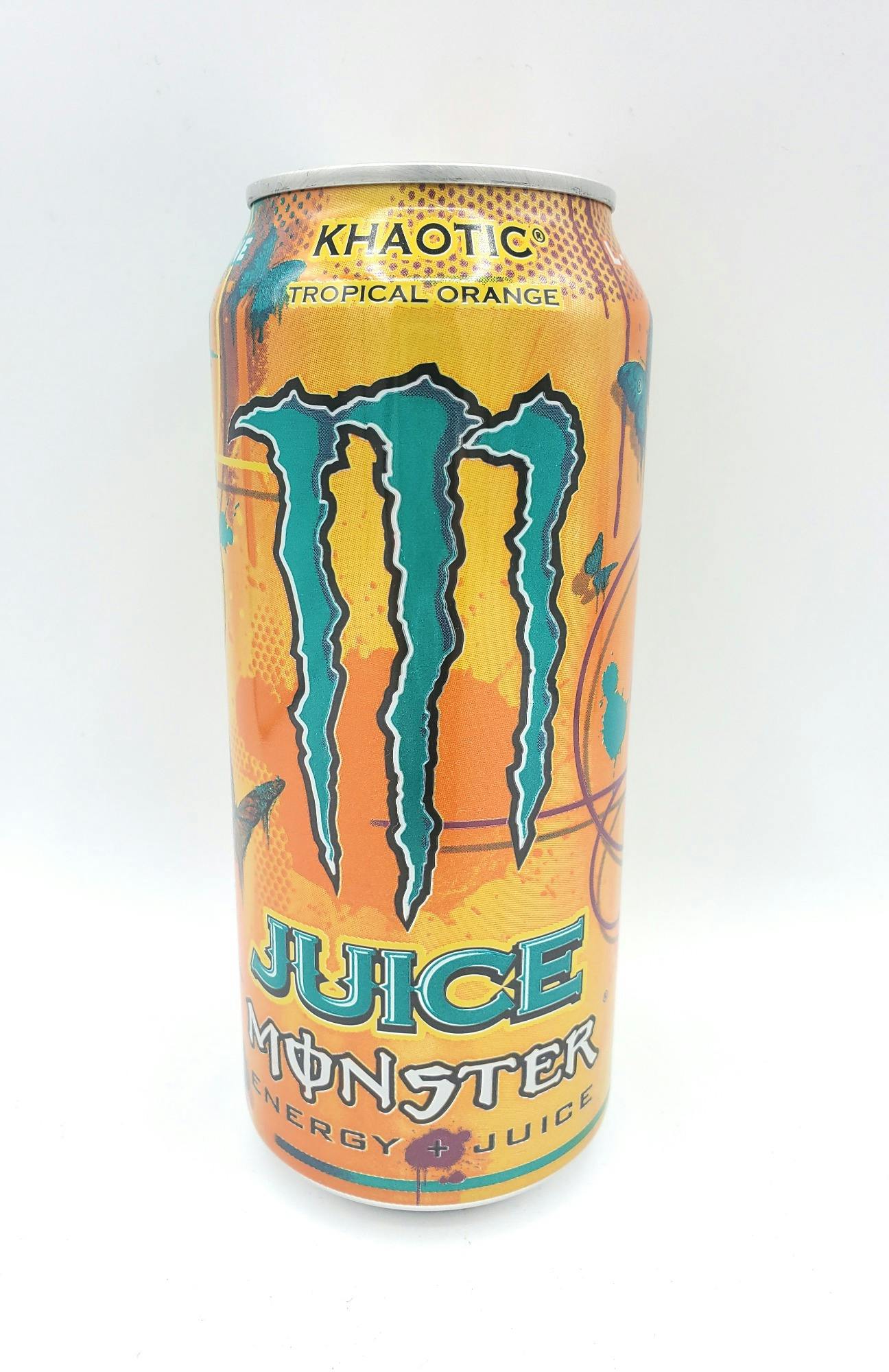 Drink - Monster Juice Khaotic Tropical Orange at Worner Brother's Outpost