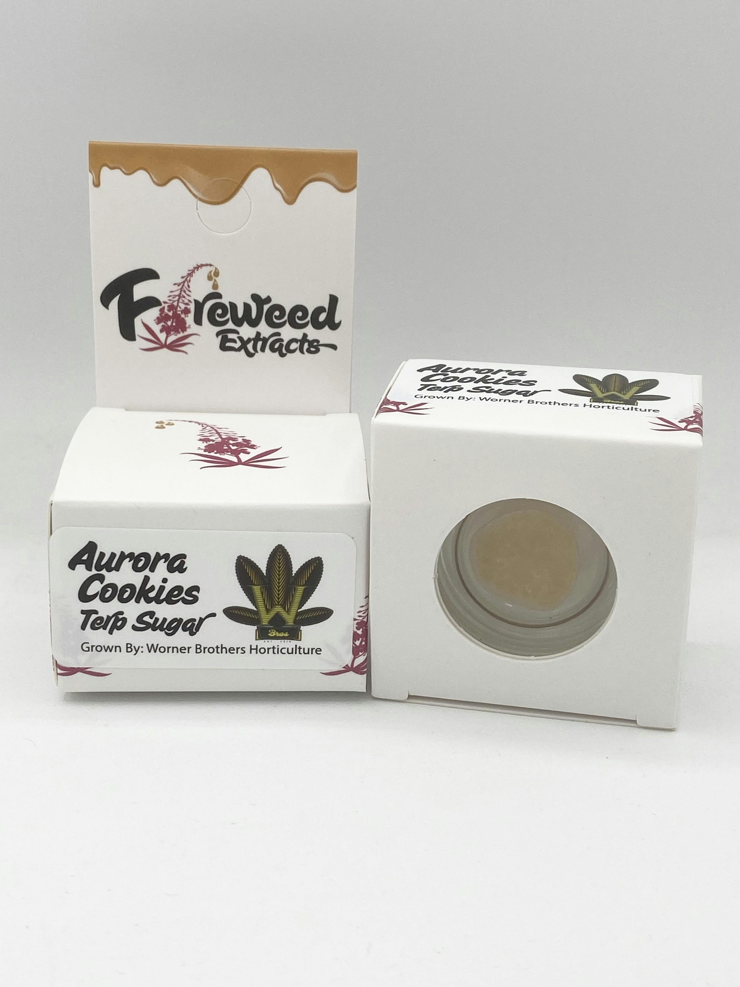 Aurora Cookies 1g Terp Sugar - Fireweed