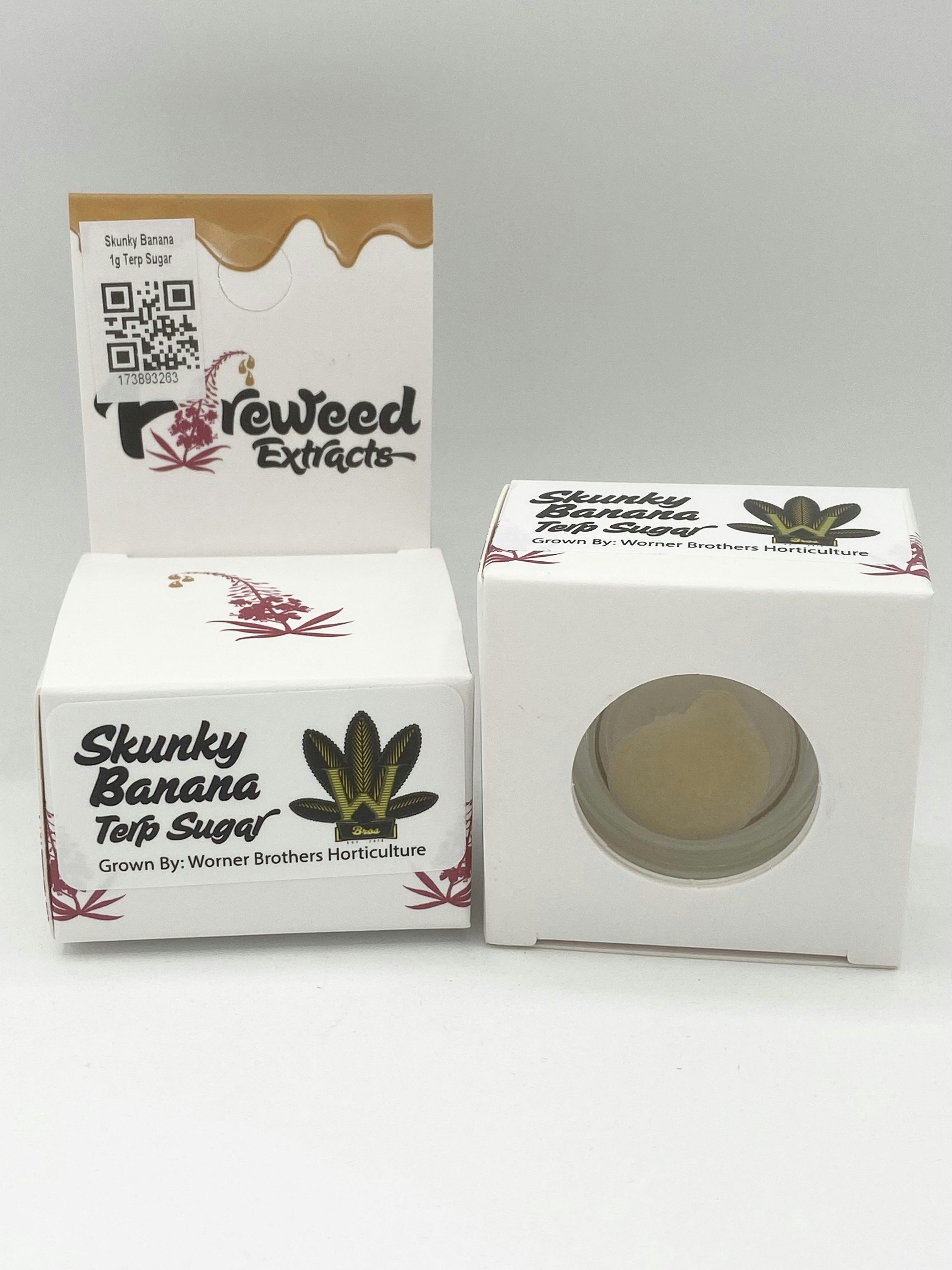 Skunky Banana 1g Terp Sugar - Fireweed