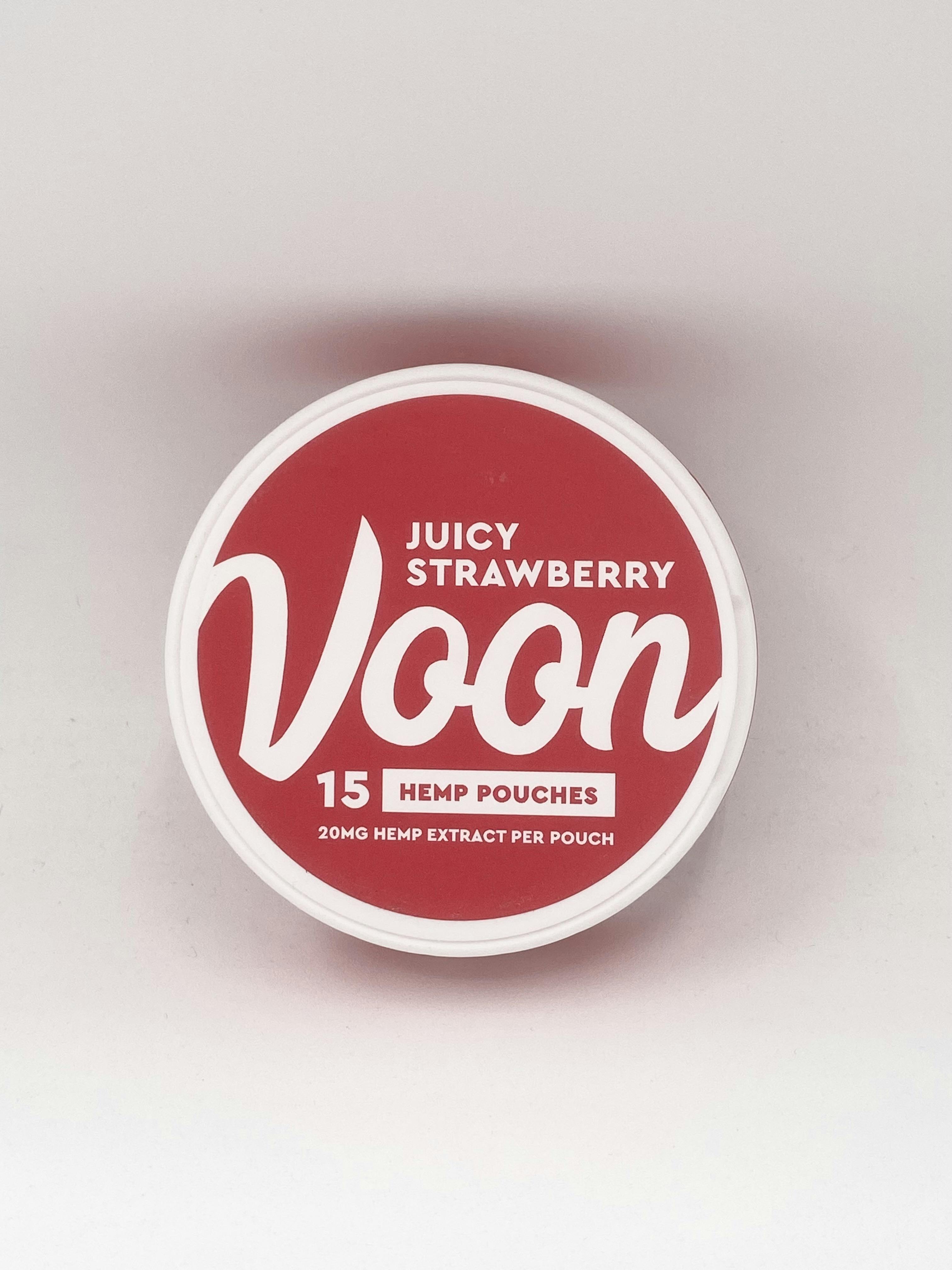 Juicy Strawberry CBD Pouches at Worner Brother's Outpost