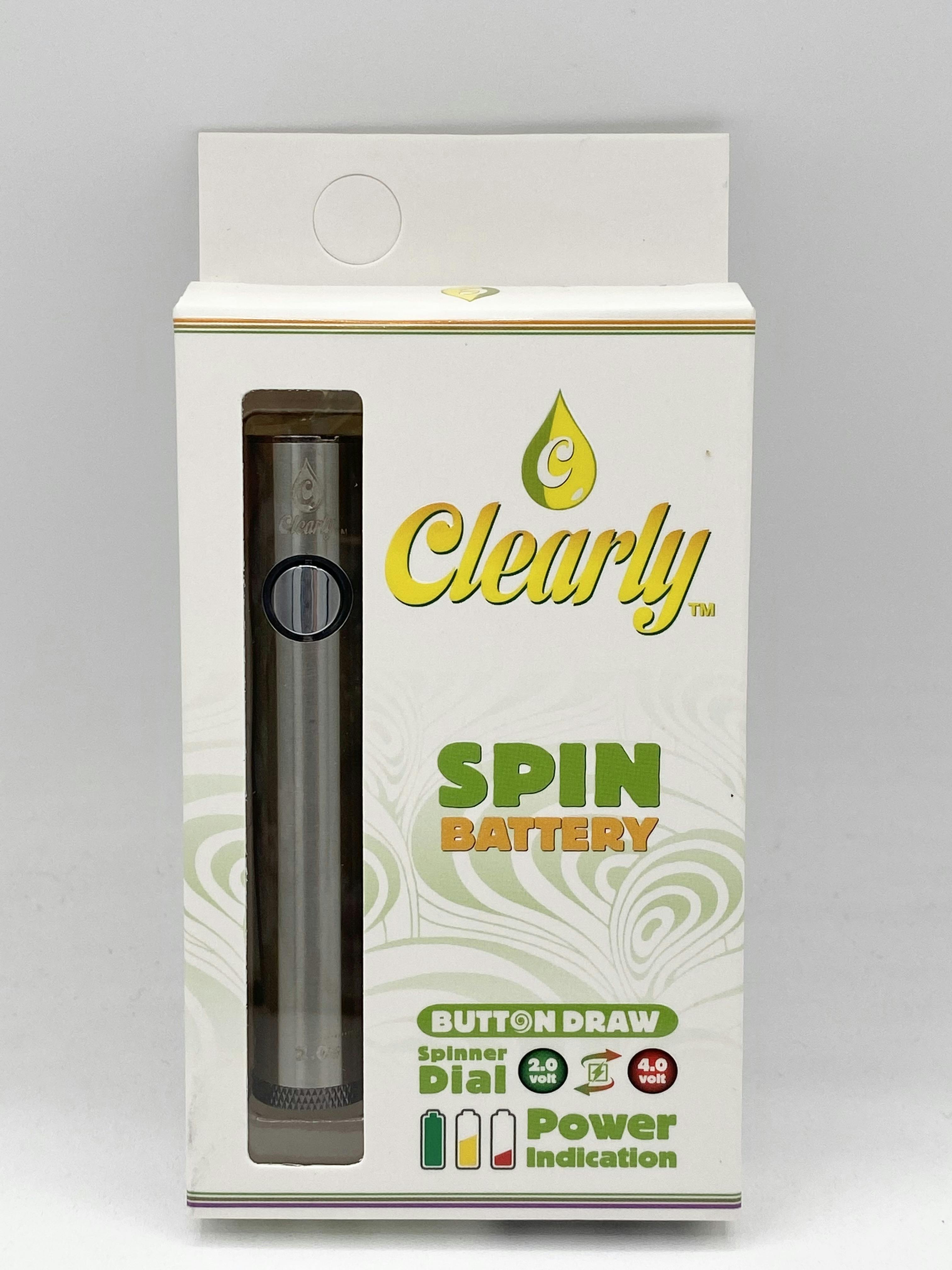 Clearly Spin Battery