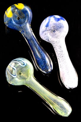 Colorful Glass Spoon Pipe