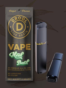 Drool ID Hybrid Head Band 2 gm Live Resin Disposable Cart