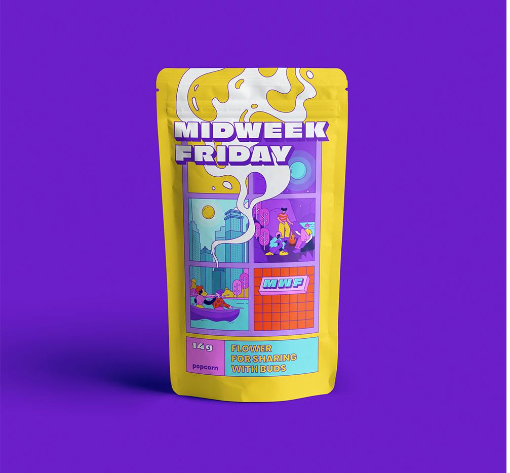MWF - KANDY KUSH - 14G POPCORN
