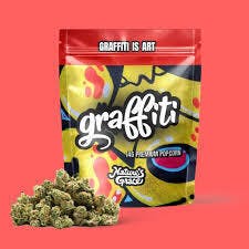 GRAFFITI - MIXED INDICA BUDS - 14G POPCORN