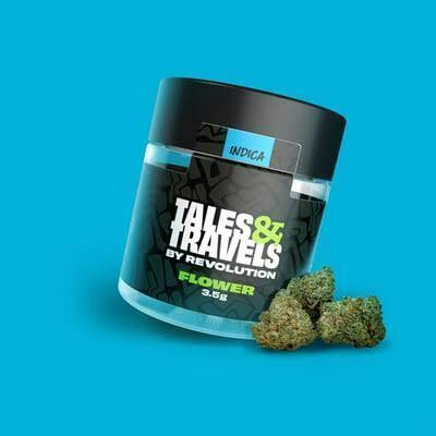 TALES&TRAVELS - BLUE ANDEZE - 3.5G FLOWER