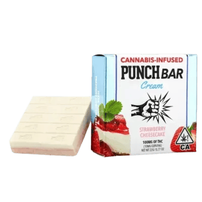 Strawberry Cheesecake Chocolate Bar Single 100MG