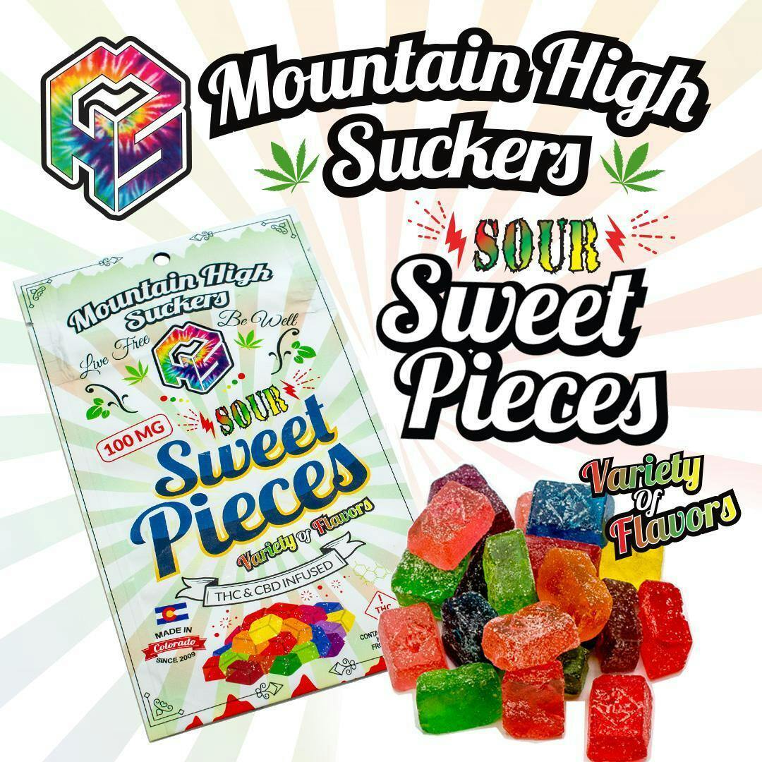 Assorted Sour Sweet Pieces Mhs