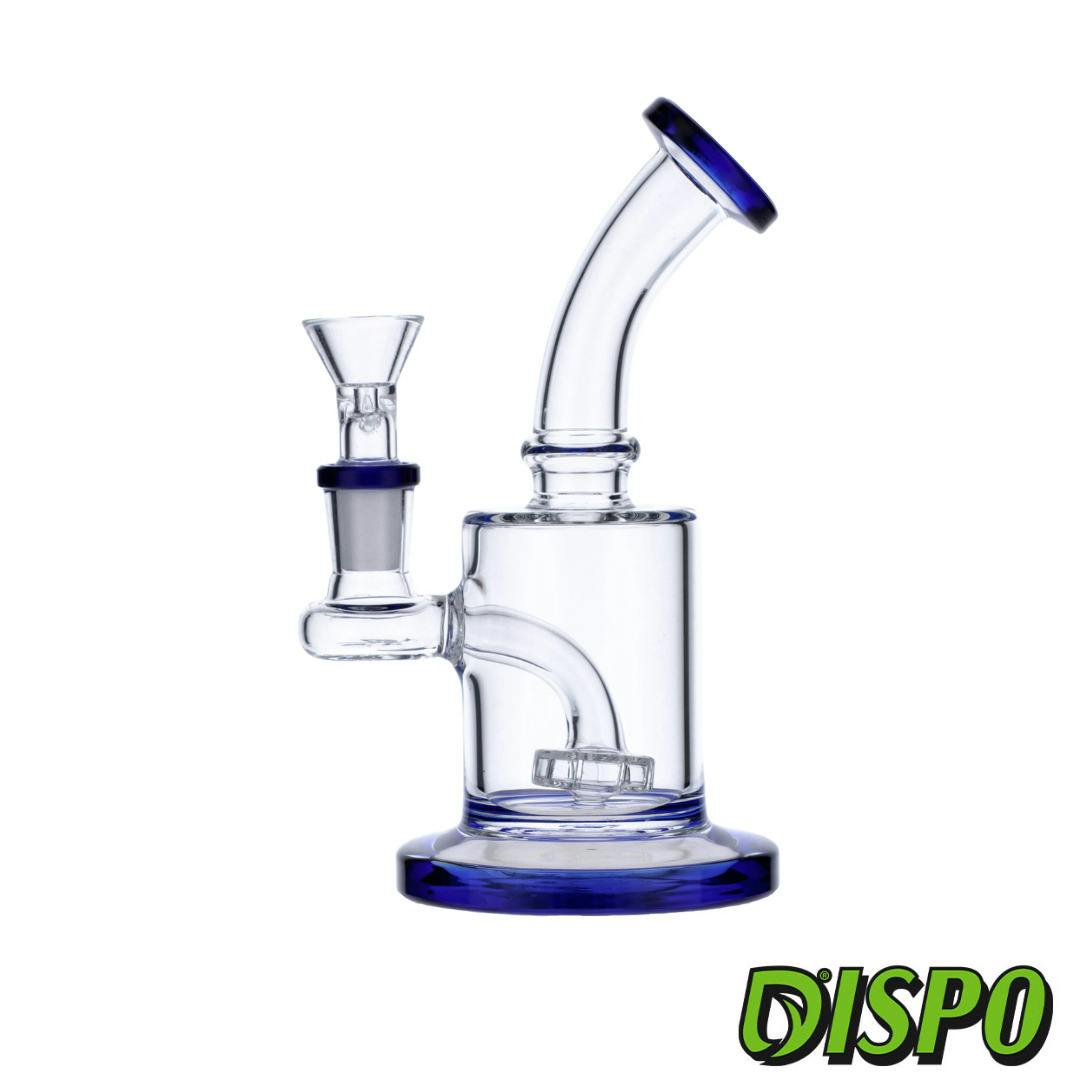 6" Glass Hand Pipe Fancy Design 130GM