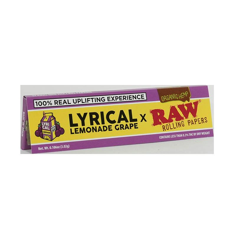 Raw X Lyrical Lemonade Rolling Papers