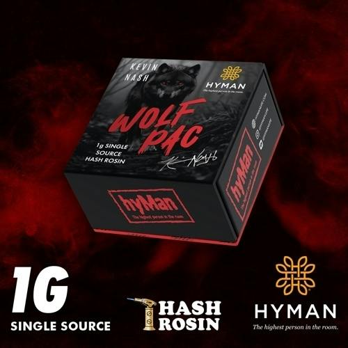 Hyman - Wolf Pac 1G Live Hash Rosin
