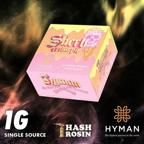 Hyman - Sherb Cream Pie 1G Live Hash Rosin