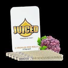 JUICED GRAPE 4G 4PK INFUSED PREROLLS