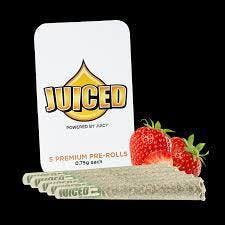 JUICED STRAWBERRY 4G 4PK INFUSED PREROLLS